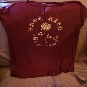 Maroon 3x t-shirt
